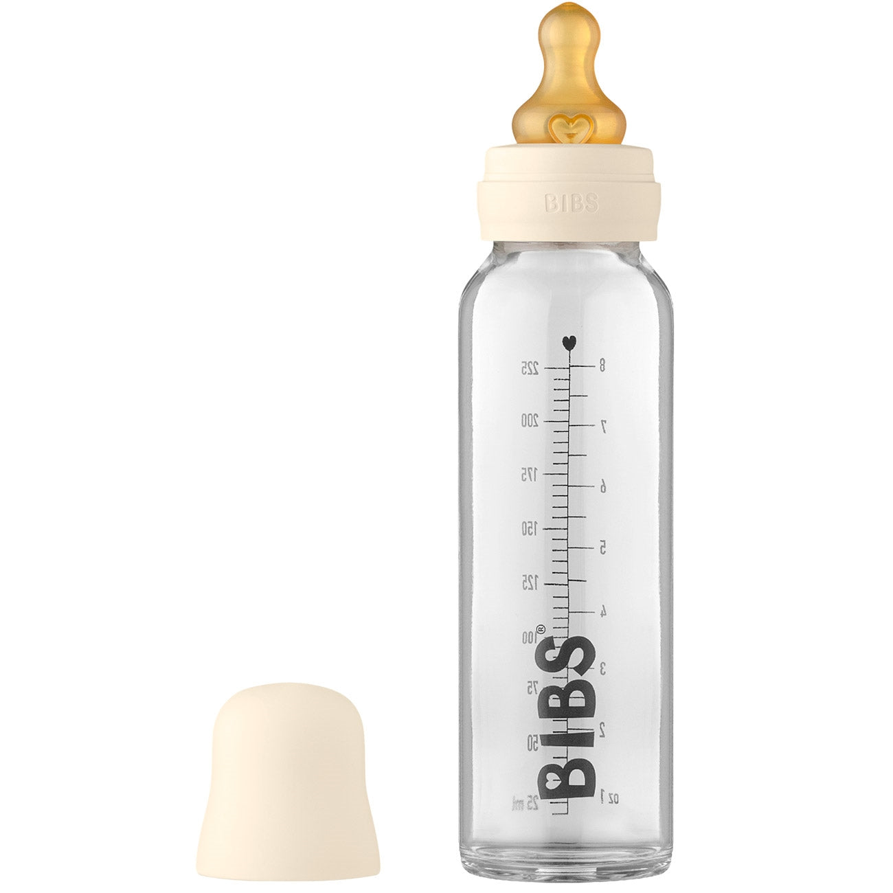 Bibs Bottle in Ivory