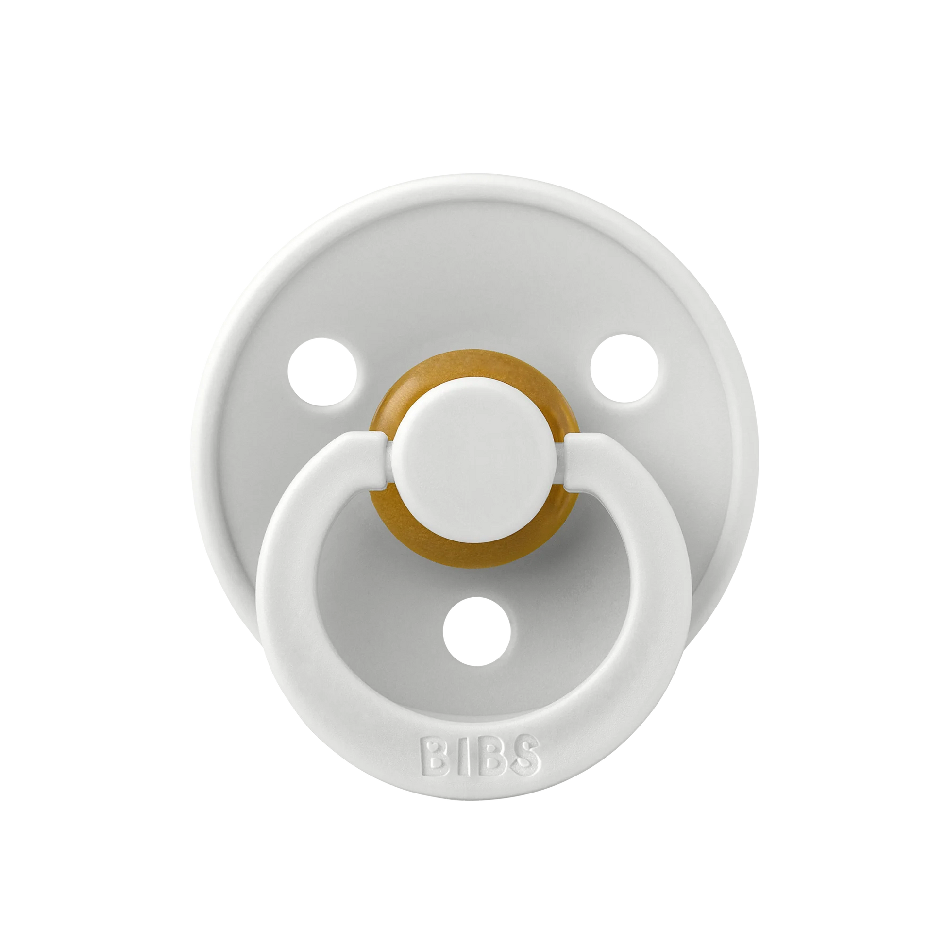 White Bibs Pacifier