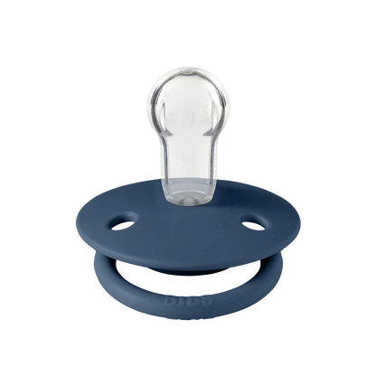 Bibs De Lux Steel Blue Pacifier