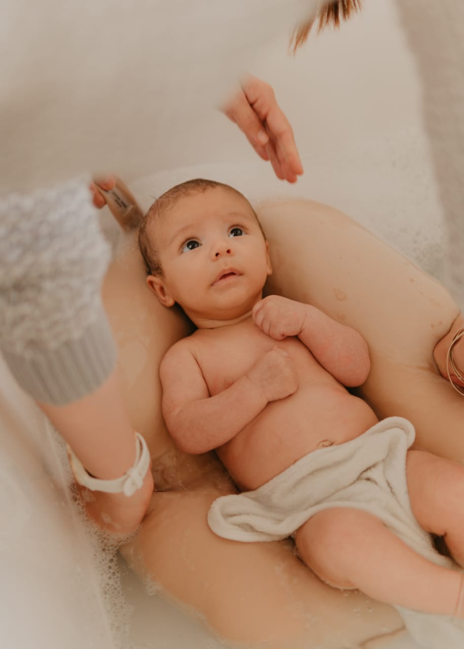 Baby in Bath Lilo